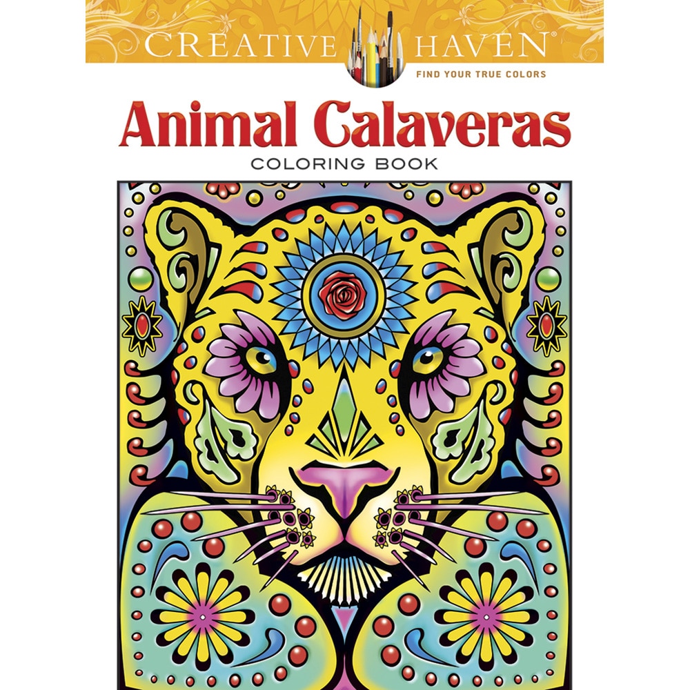 Dover, Coloring Books, Art & School, Animal Calaveras, 145434
